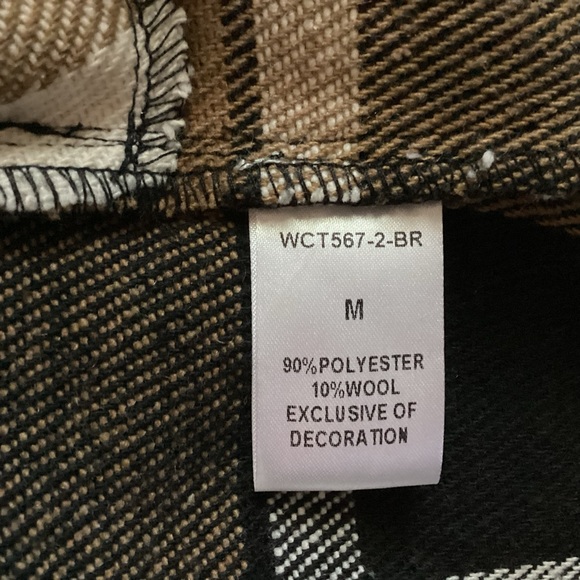 T H M L PLAID PRINT LONG SLEEVE SHIRT DRESS - Picture 6 of 16